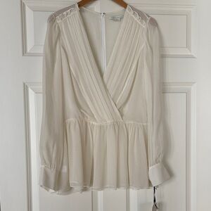 Worth New York silk blouse